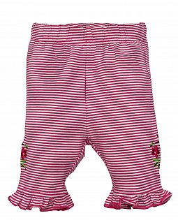T-Shirt und Leggings in türkis-pink