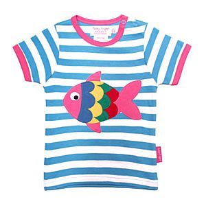 T-Shirts bunter Fisch und Walfisch