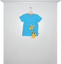 T-Shirt türkis Giraffe