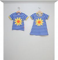 T-Shirt und T-Shirt-Kleid 'sunflower'
