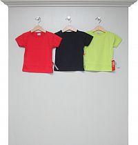 T-Shirts red, navy und lime